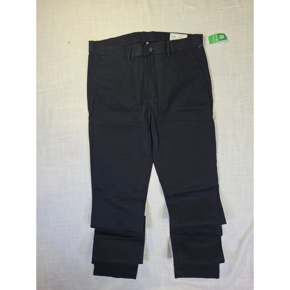 Gap Mens Skinny Fit Chino Pants Black 32x34 472760-07-1 New With Tags